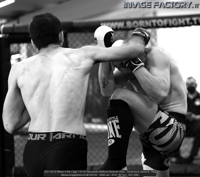 2021-05-02 Milano in the Cage 7 01157 Alessandro Belfiore-Geremia Vilutis - Shoot boxe classe B -76kg